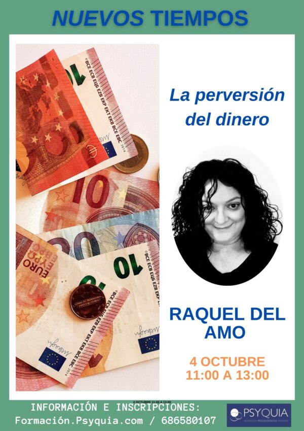 4/10/25 Lección 1 Nuevos tiempos: El dinero-Raquel del Amo