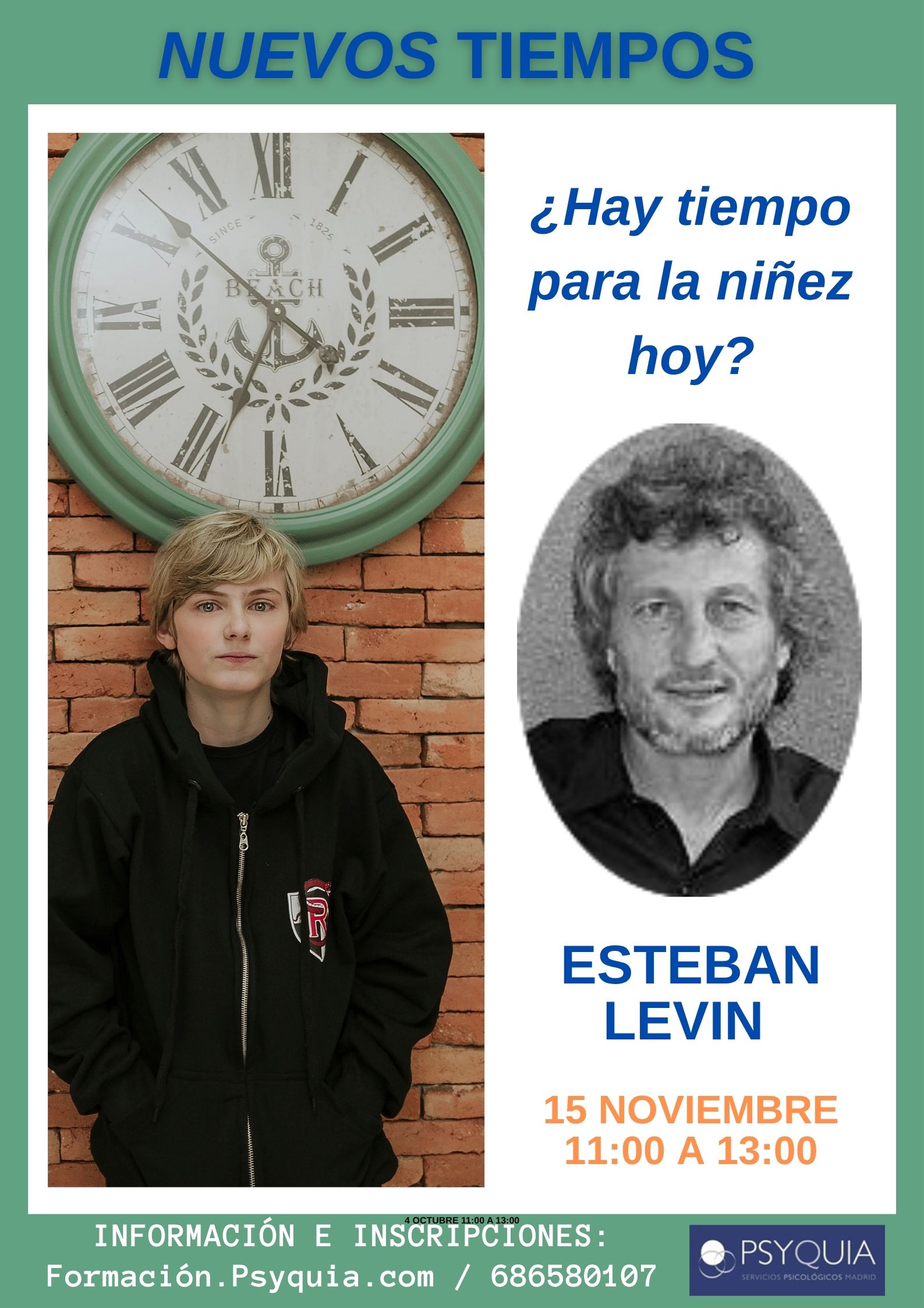 15/11/25 Lección 2 Nuevos tiempos: La infancia-Esteban Levin