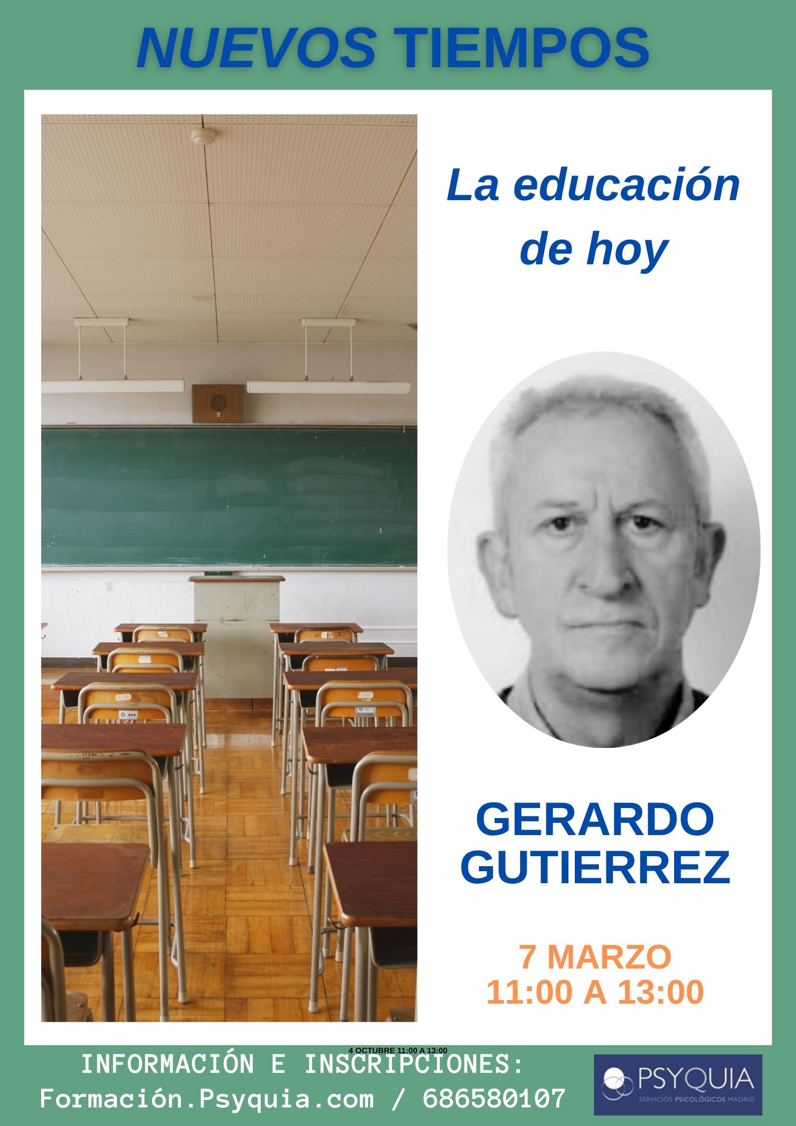 7/3/26 Lección 5 Nuevos tiempos: La educación- Gerardo Gutierrez