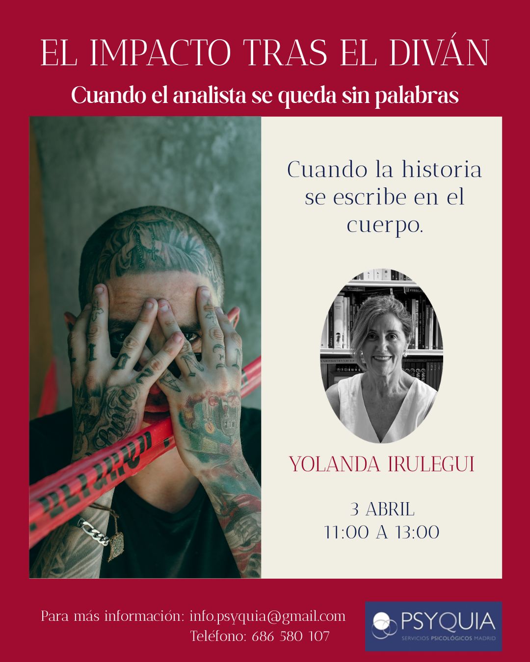 3/04/27 Lección 6 Cuando la historia se escribe en el cuerpo. Yolanda Irulegui