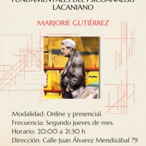 Conceptos lacananianos- Marjorie Gutiérrez